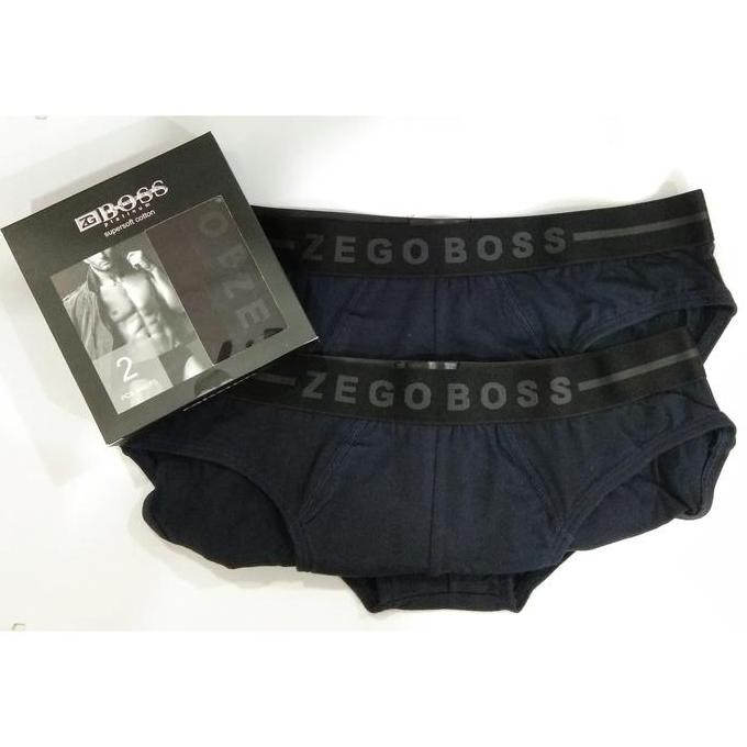Promo Celana Dalam Pria / Underwear Men ZG BOSS Blue Navy COD