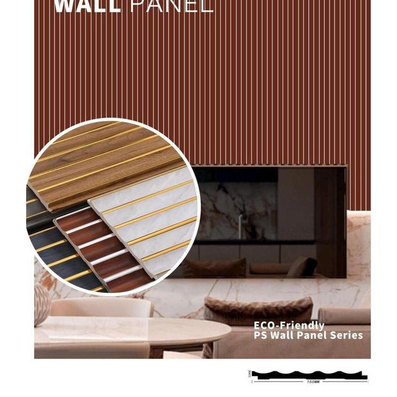 WPC Wall panel PVC / PS Wall Panel