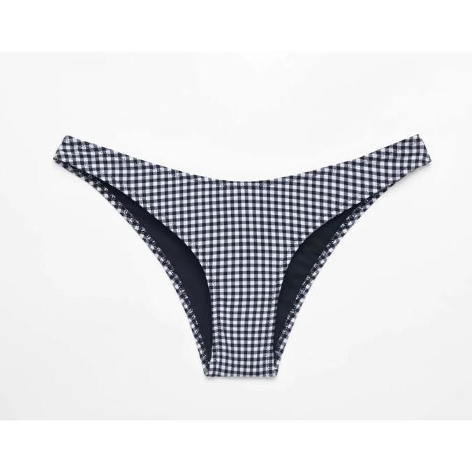 TERLARIS - Oysho Original Checkered Bikini Brief - Bikini Panty - Size M