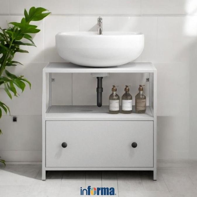 BEBAS ONGKIR - INFORMA SIERRA KABINET DENGAN LACI PENYIMPANAN - PUTIH