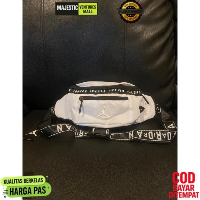 Diskon Waistbag Air Jordan N01 Minifont / Tas Pinggang Jordan Mini Font Diskon