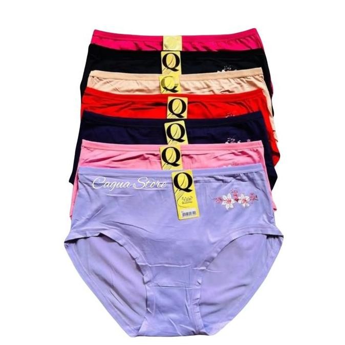 Promo 6 Pcs Cd Jumbo Wanita Dewasa - Celana Wanita Model Terbaru - Dalaman Wanita Dewasa Terbaru cew