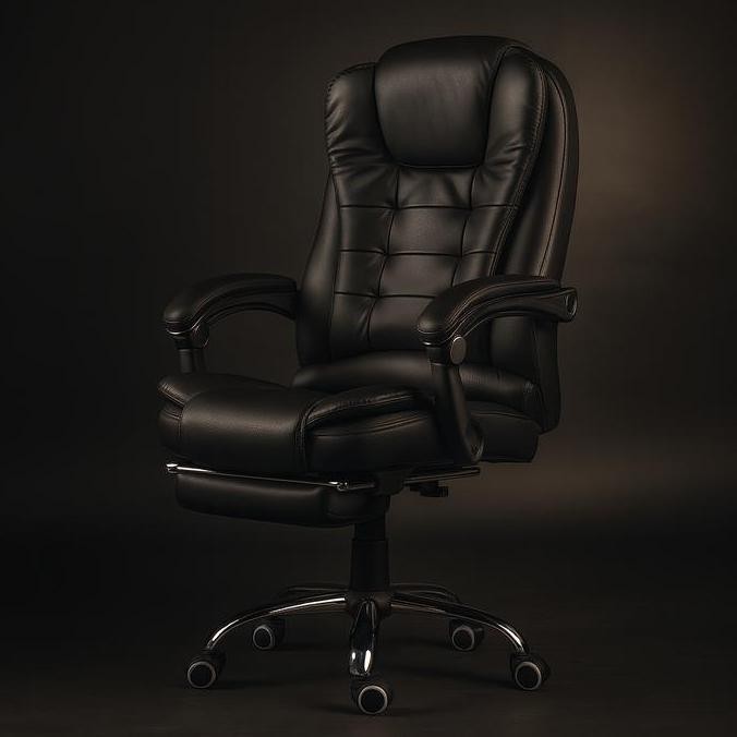 kursi kantor kursi direktur kursi ergonomis footrest