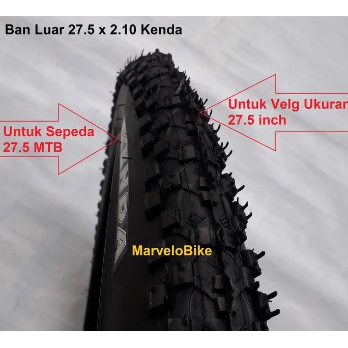 Ban Luar Sepeda 27.5 X 2.10 Kenda Ban Luar Sepeda Kenda 27.5 X 2.10
