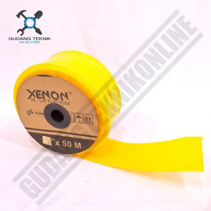 Selang PE Plastik Irigasi Pompa Sawah 2" XENON Selang Air PE 2 Inch ALU