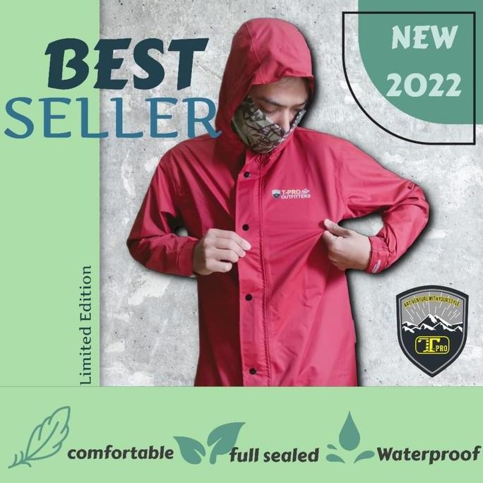 Raincoat Outdoor T-Pro Jas Hujan setelan jaket celana waterproof