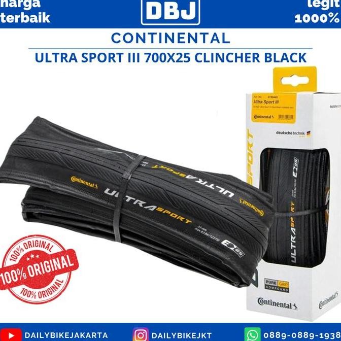 Ban Luar Continental Ultra Sport Iii 700X25C
