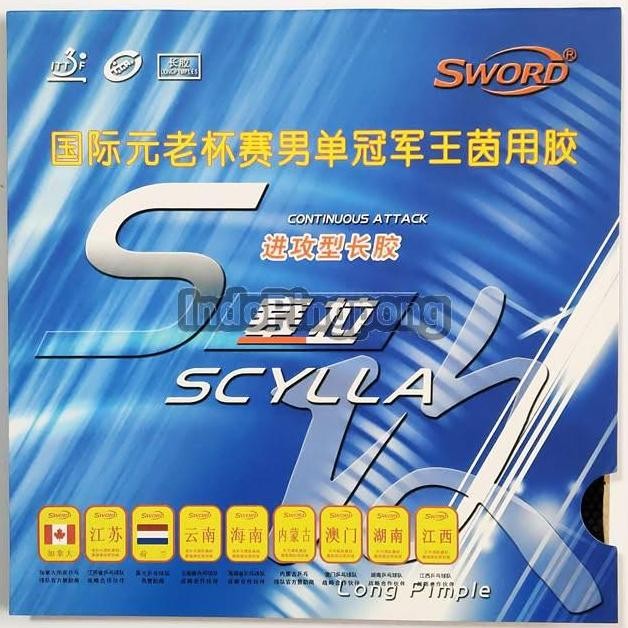 Sword Scylla Ox - Long Pips Bintik Bertahan Panjang