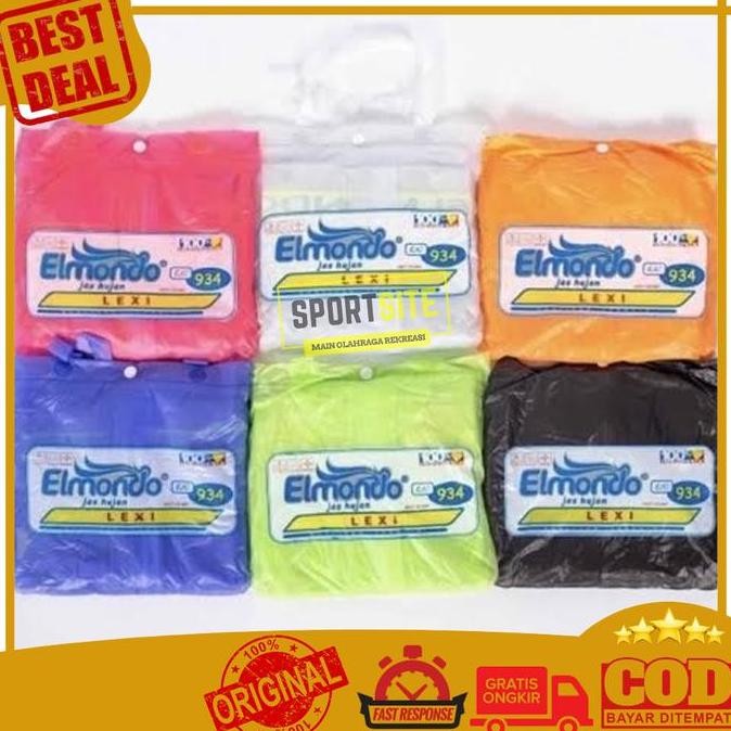 Jas Hujan Elmondo LEXI 934 Setelan Dewasa Mantel Ujan Raincoat Waterproof Elmondo EJC 934 Stelan Jak