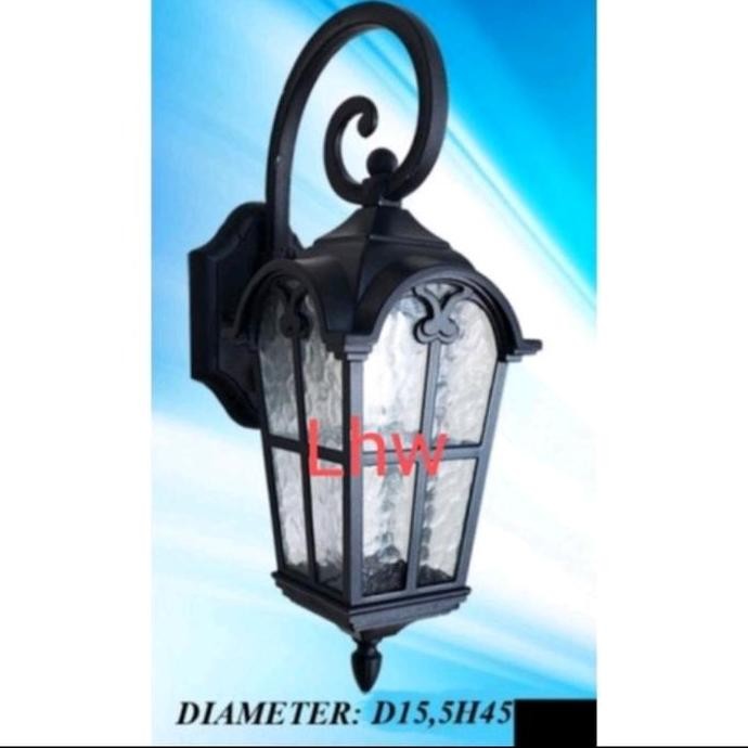 Lampu Dinding/Lampu Tempel Hias Klasik Outdoor/Indoor 1200