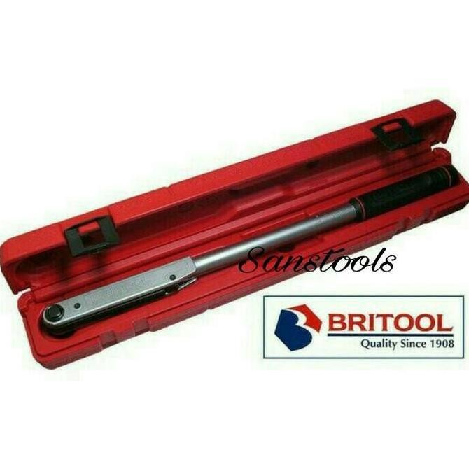 kunci momen torsi BRITOOL EVT1200A 25-135 Nm torque wrench 1/2" Asli