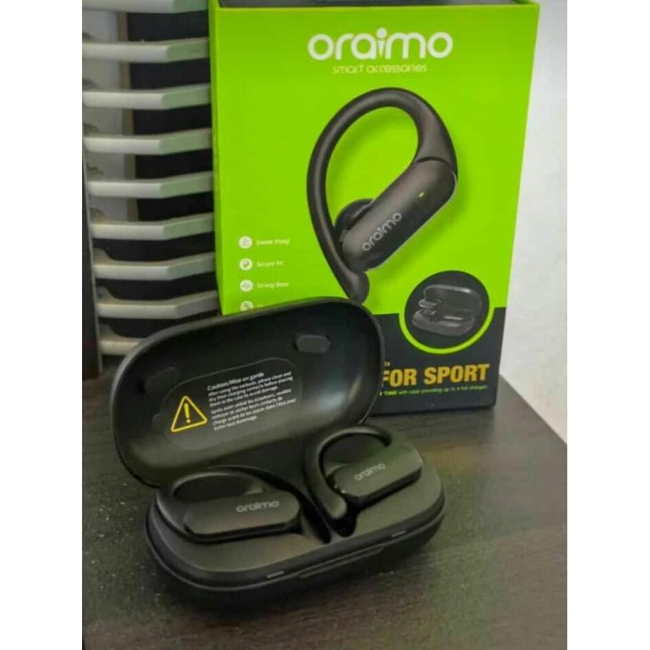 Oraimo Tws Sport Earbuds Bluetooth Headset Wireless Earphone V52 Merah Oeb E95D 21Kt9