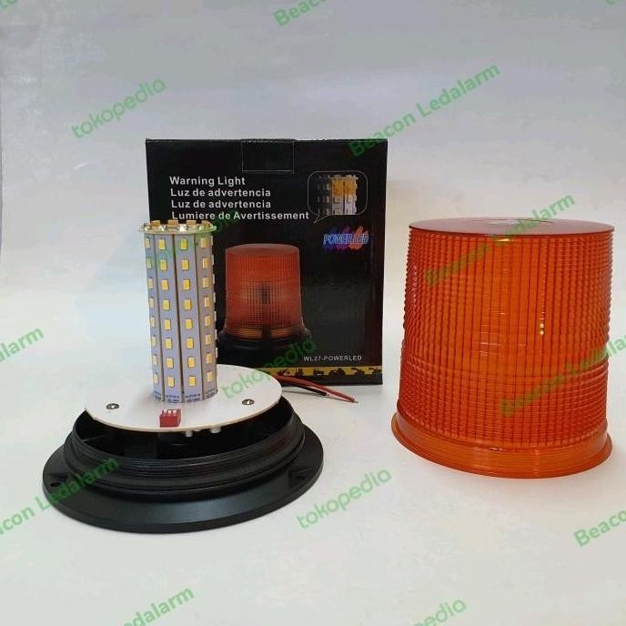 Wl27 Led Smd. Rotary Beacon Strobo Heavy Duty, Wl-27 Smd Led 220V Ac