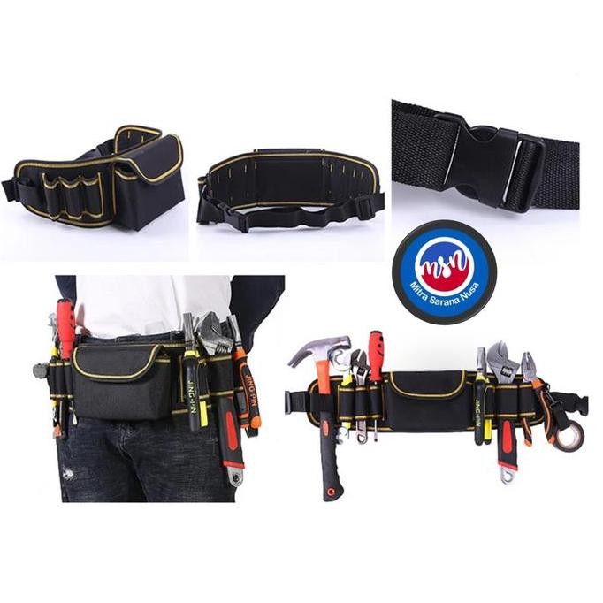 Tas Pinggang Perkakas Simple Tas Alat Multifungsi HT