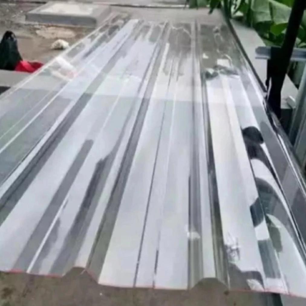 Spandex atap Galvalum Bening Transparant Panjang 3 meter