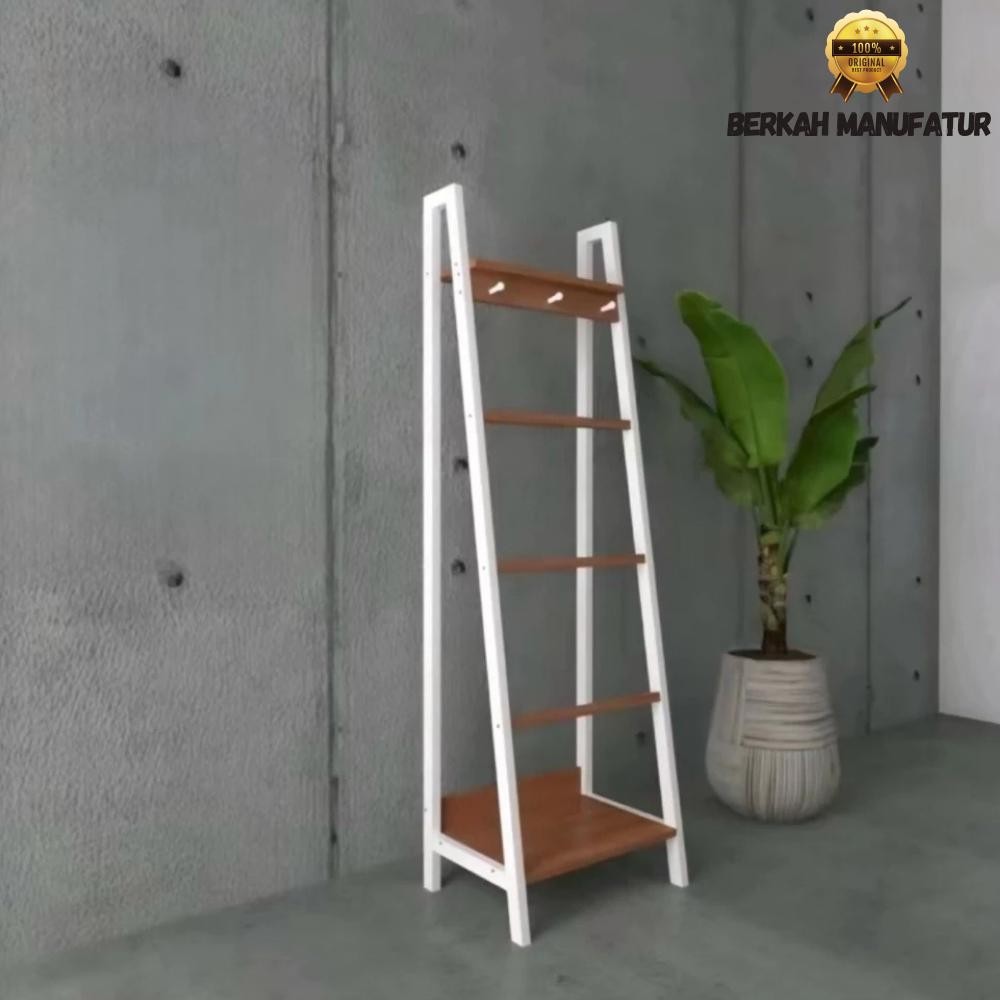 Rak Sajadah Mukena Minimalis Kayu