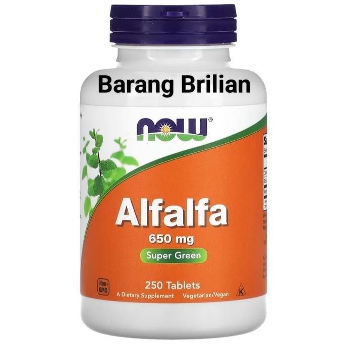 Dijual Now Alfalfa 650 mg Super Green 250 500 Tabs USA