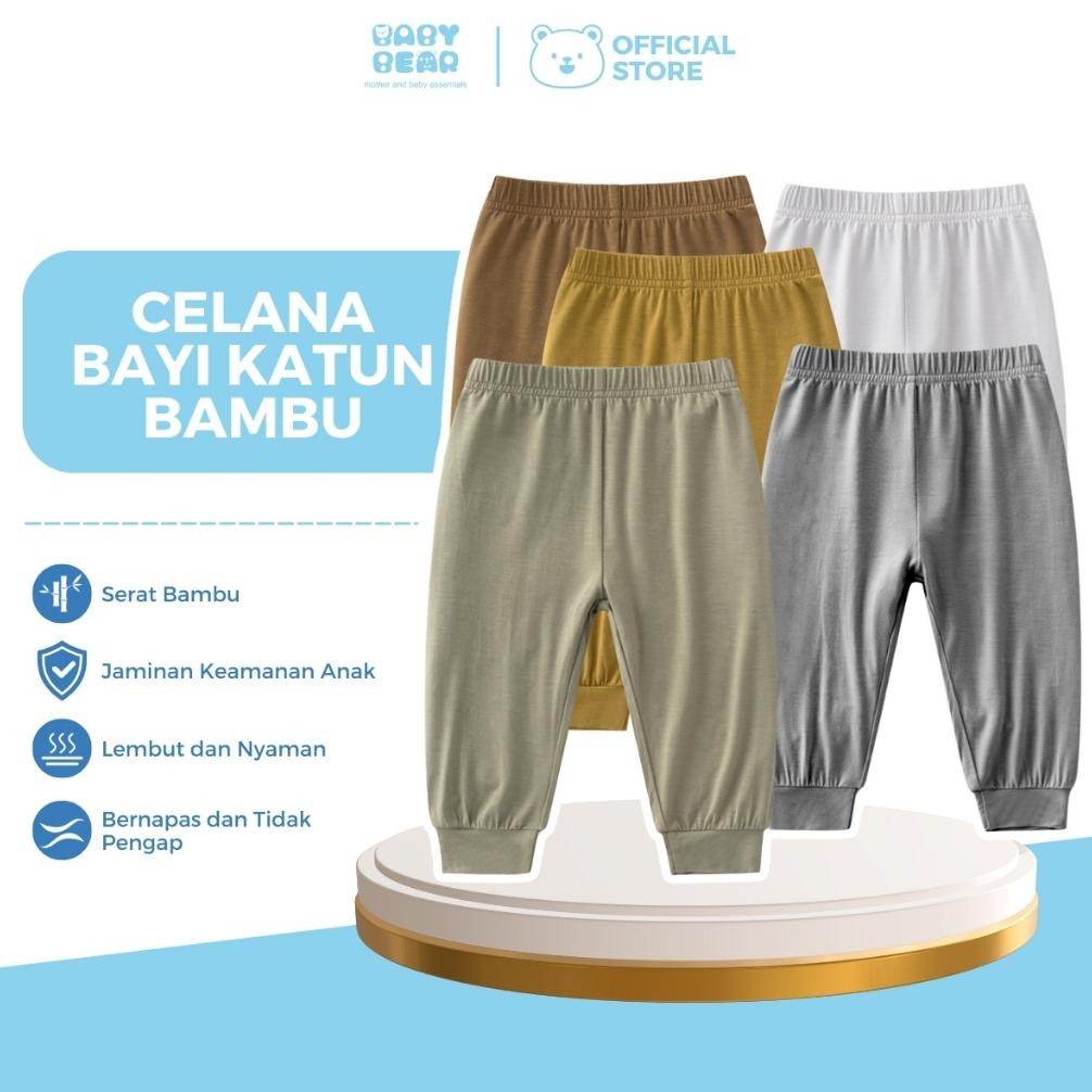 Terbaru Baby Bear Celana Outdoor Bayu Dari Serat Bambu | Bamboo Fiber Pants 