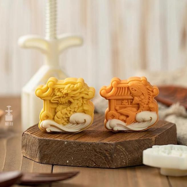 BAYAR DITEMPAT (75GR) CETAKAN MOONCAKE CETAKAN KUE BULAN 75G CETAKAN MOON CAKE