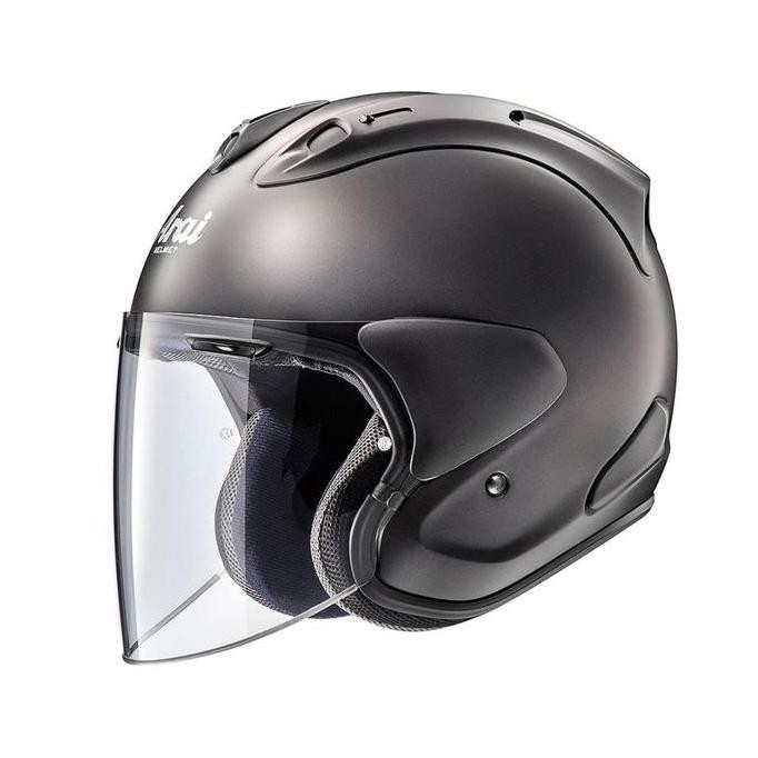 Arai Sni Vz-Ram Helm Half Face Original - Flat Black