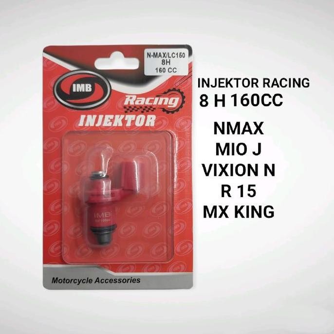 DE109 >> INJEKTOR INJECTOR RACING 8 HOLE 160 CC N-MAX / MIO J / VIXION NEW / MX KING OLD / VIXION NV