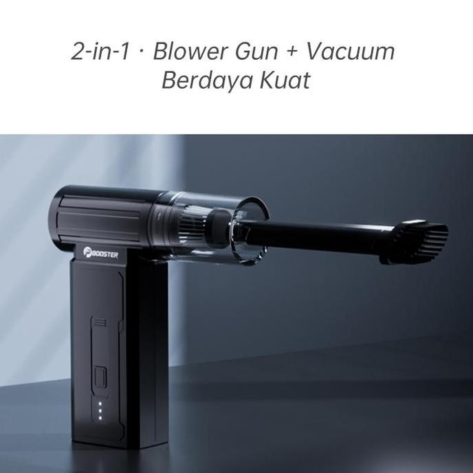 Booster W01 Mini Turbo Jet Fan Usb Rechargeable Turbo Blower Fan, Motor Tanpa Sikat 130000 Rpm, 35M/