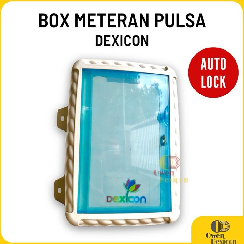 Terbaru - BOX METERAN LISTRIK DEXICON / TUTUP BOX PELINDUNG METERAN LISTRIK PLN / BOX KWH / BOX METE