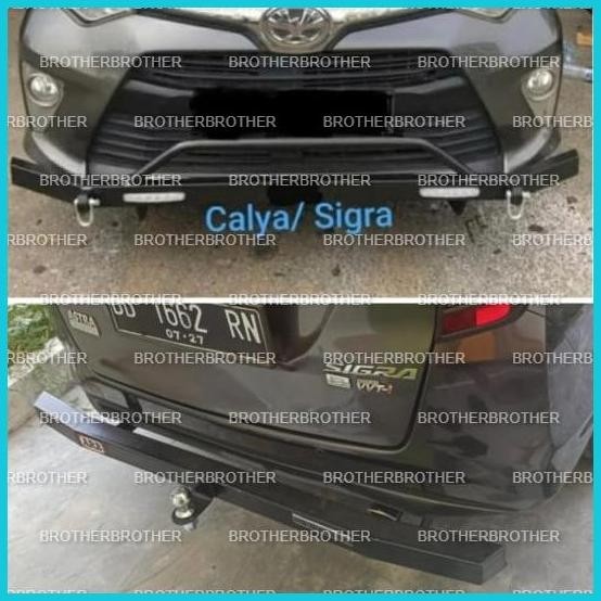 Paket Towing Tanduk Depan Belakang Calya Sigra Arb Besi Baru