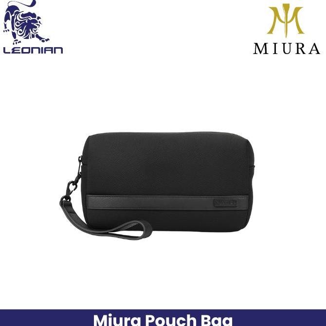 Miura Premium Black Pouch Bag