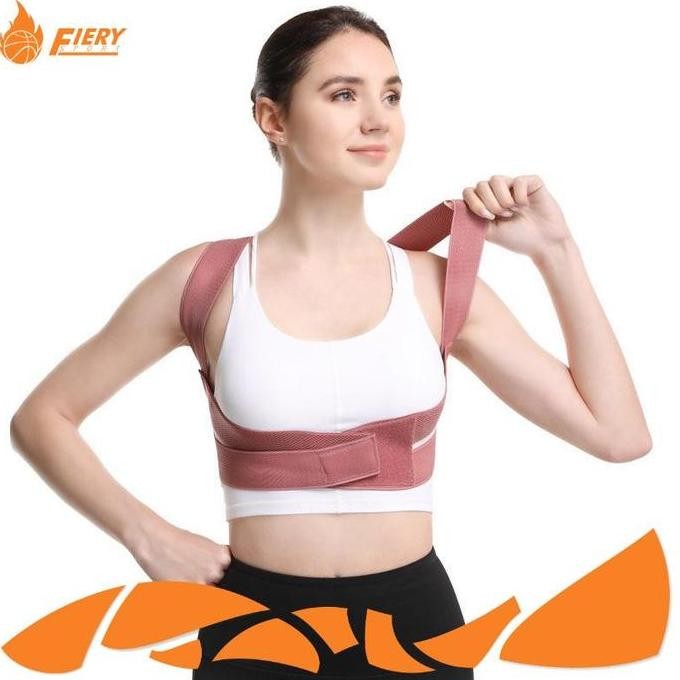 Alat Terapi Belt Sabuk Penyangga Punggung Bahu Korektor Postur Tubuh Camelback Anti Bungkuk Sabuk Ba