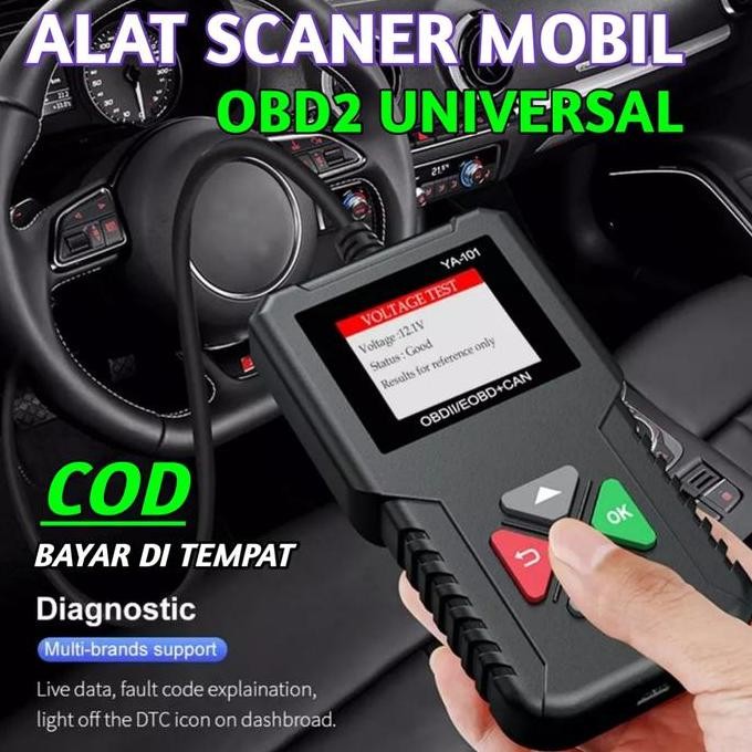 Obd2 Scanner Mobil Alat Scaner Mobil Obdii Diagnoatic Ediag Ya101