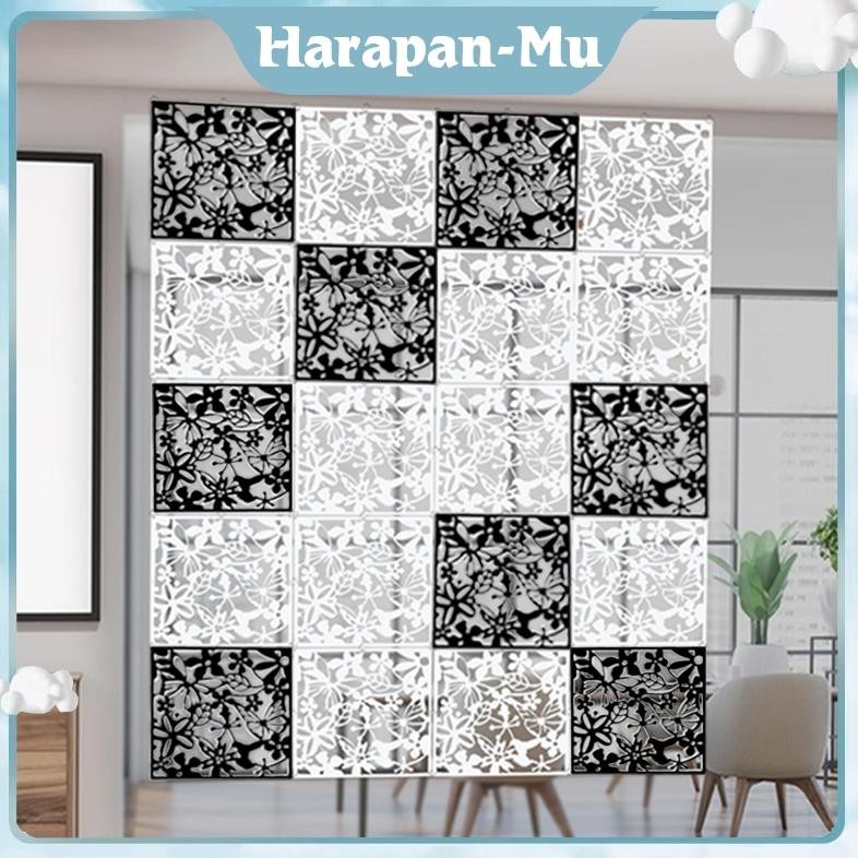 SENHA Sekat Ruangan Minimalis Dekorasi Penyekat Ruangan Vintage Gantung Partisi Hiasan Dinding