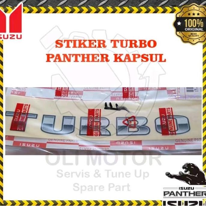 STIKER TURBO PANTHER KAPSUL FORSALE