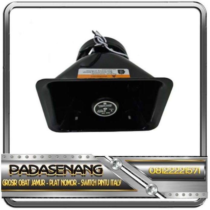 Paket Toa Speaker Sirine Patwal/Toa Corong Kotak + Ampli Jumper Set++.