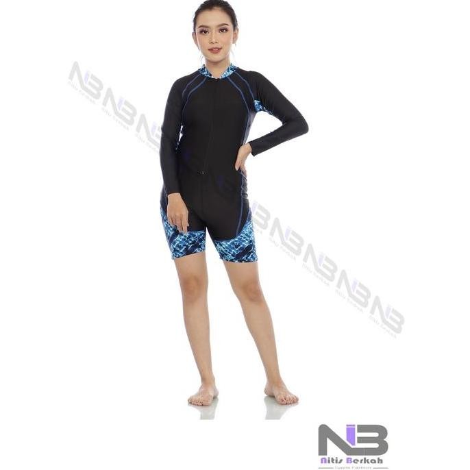 Baju Renang Dewasa Lengan Panjang -Baju Renang Wanita Corak,Baju Renang Wanita Lengan Panjang Lapisa