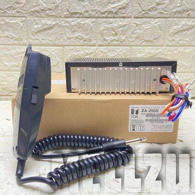 Car Amplifier Toa Za 250 S Original Amplifier Mobil Sirene