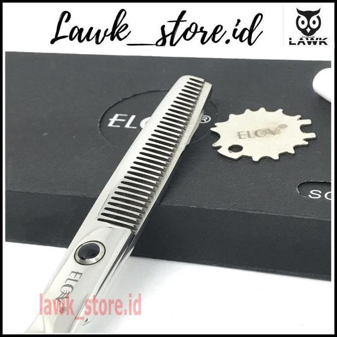 Set Gunting Potong Rambut Elov Premium Ss30/Ss630 Gunting Sasak