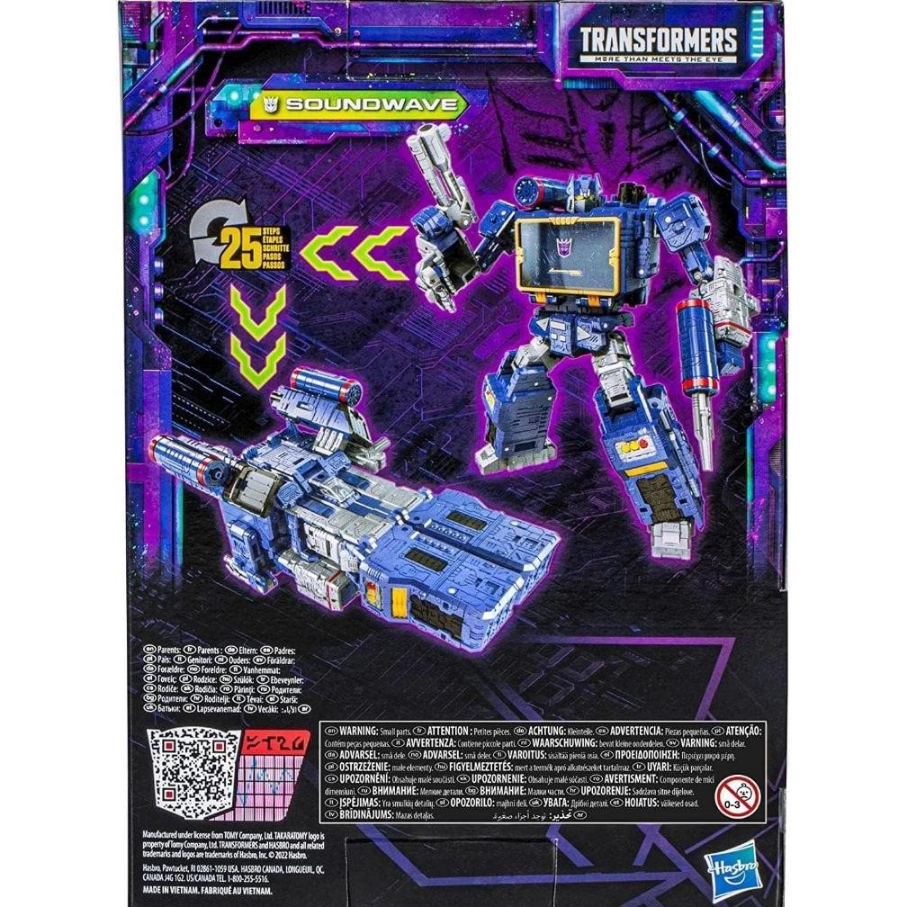 TRANSFORMERS TRA GEN LEGACY EV VOYAGER S SOUNDWAVE