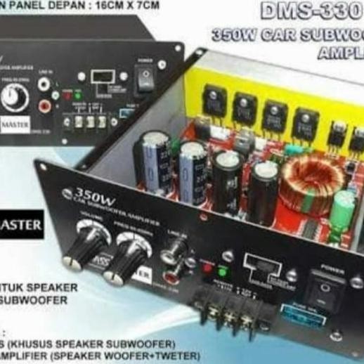 Power Kit Bass Monoblock Bass Master Dms-330 350Awatt