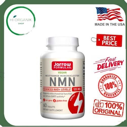 Jarrow Formulas Nmn Nicotinamide Mononucleotide 60 Tablets Original