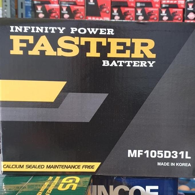 Aki Mobil Kering Faster Mf 105D31L 85Ah