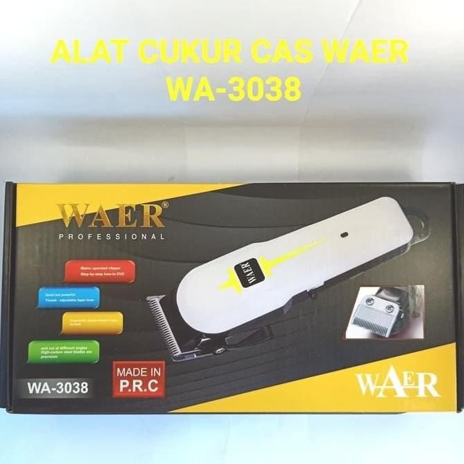 Alat Cukur Rambut Mesin Cukur Rambut Cas Waer Wa-3038