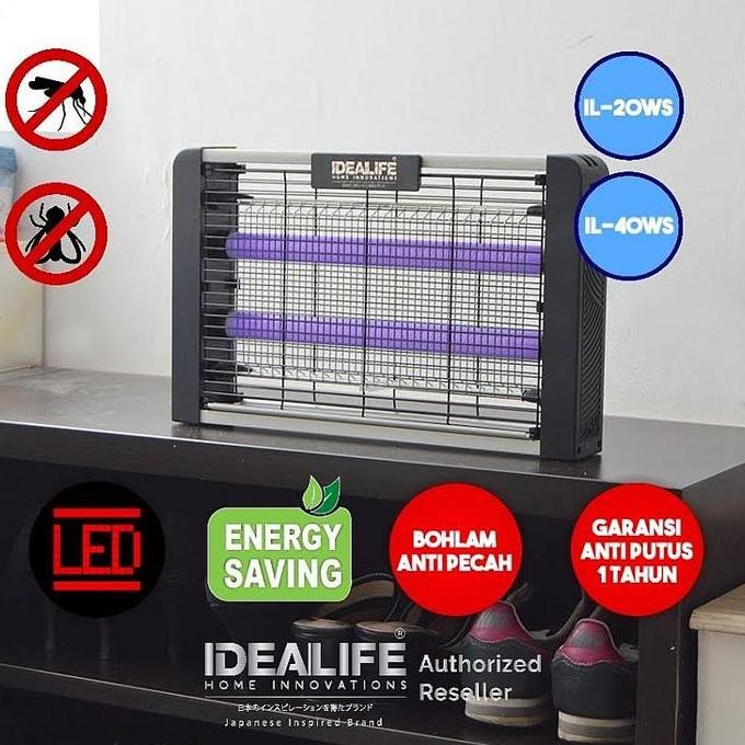 Idealife Pest Control Lamp Il20Ws Lampu Pengendali Hama 4 Watt Il-20Ws