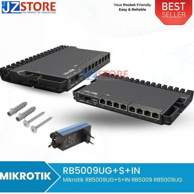 TERMURAH - Mikrotik RB5009UG+S+IN RB5009 RB5009UG
