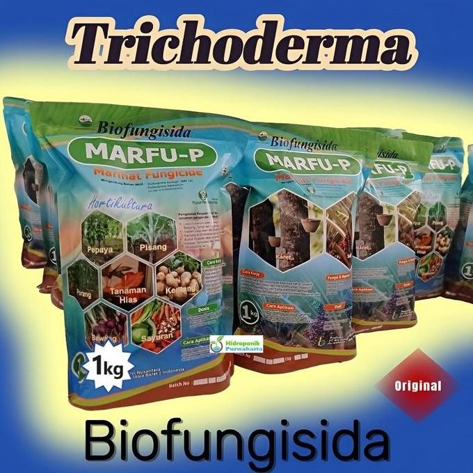 TRICHODERMA 1 Kg Fungisida Organik MARFU P Trikoderma Trierma