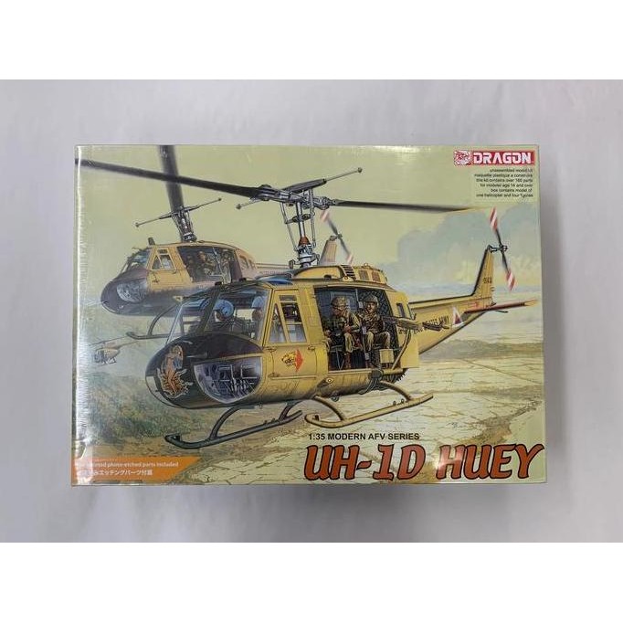 Helicopter UH-1D Huey Skala 1:35 Dragon