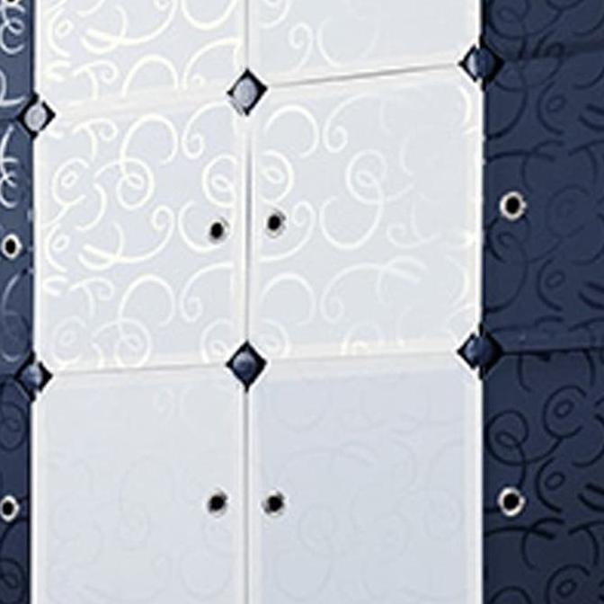 Lemari Baju Plastik 12 Pintu