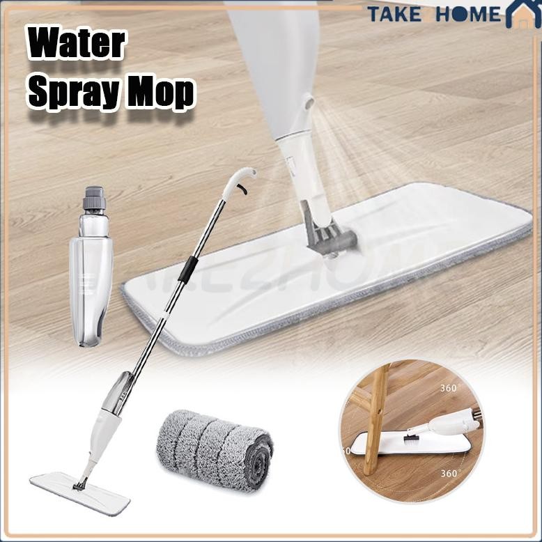 Alat Pel Spray Mop/Alat Pel Lantai Semprot/Alat Pel Lantai Otomatis dengan Tangki Air