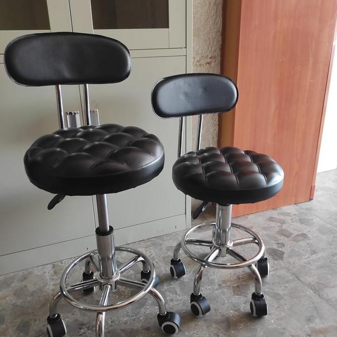 Kursi Bar Stoll Bulat Hidrolik Kursi salon Kursi Cafe Kursi Belajar