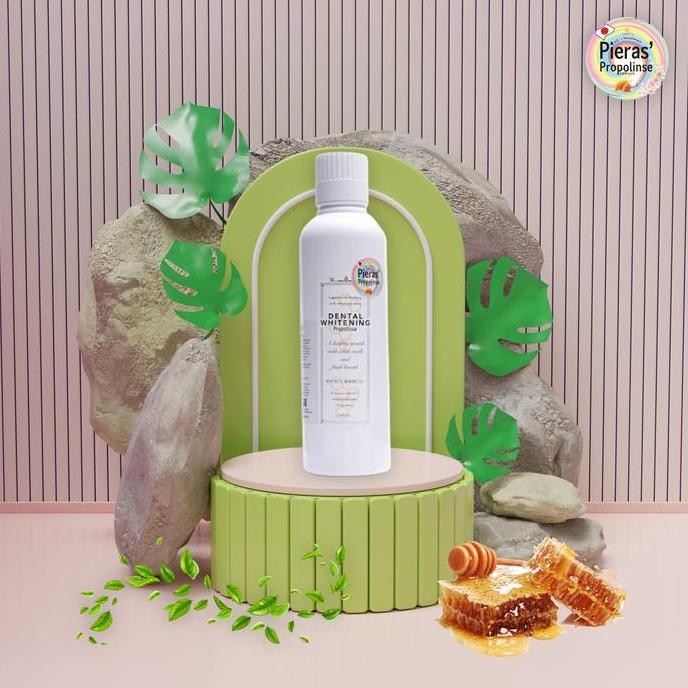 Pieras Propolinse Dental Whitening Mouthwash Obat Kumur Pemutih Gigi